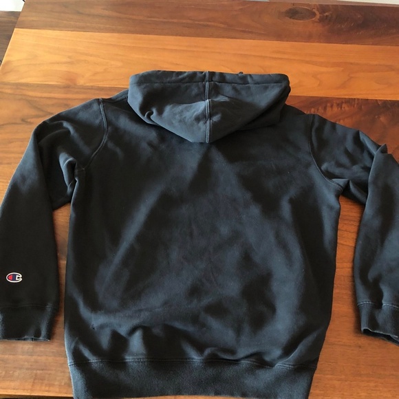 Supreme x Champion Limited Edition Black Hoody size L - Picture 5 of 6